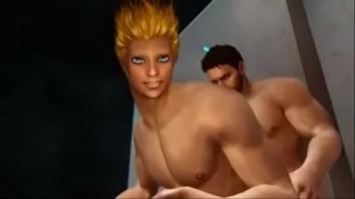Big dick 3d muscle hunks rough anal sex