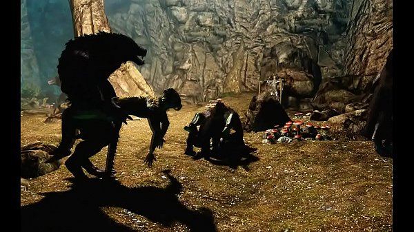 Gay werewolves the entire pack anal fucking their victims