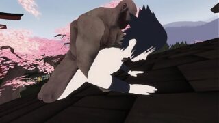 Naruto gay porn Uchiha gets pounded by black cock 3D SFM
