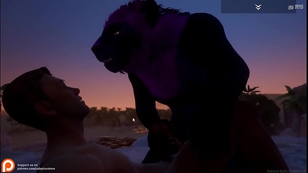 wild life game furry animation 3d gay males lion sex human mountain waterfall water