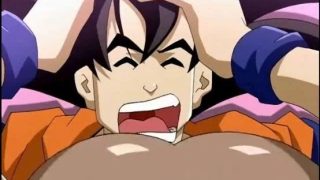 Dragon Ball Goku fucked by bbc hentai animation