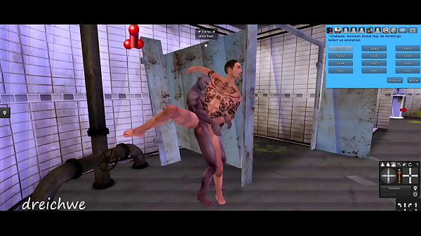 I found a gang member in a sex simulator